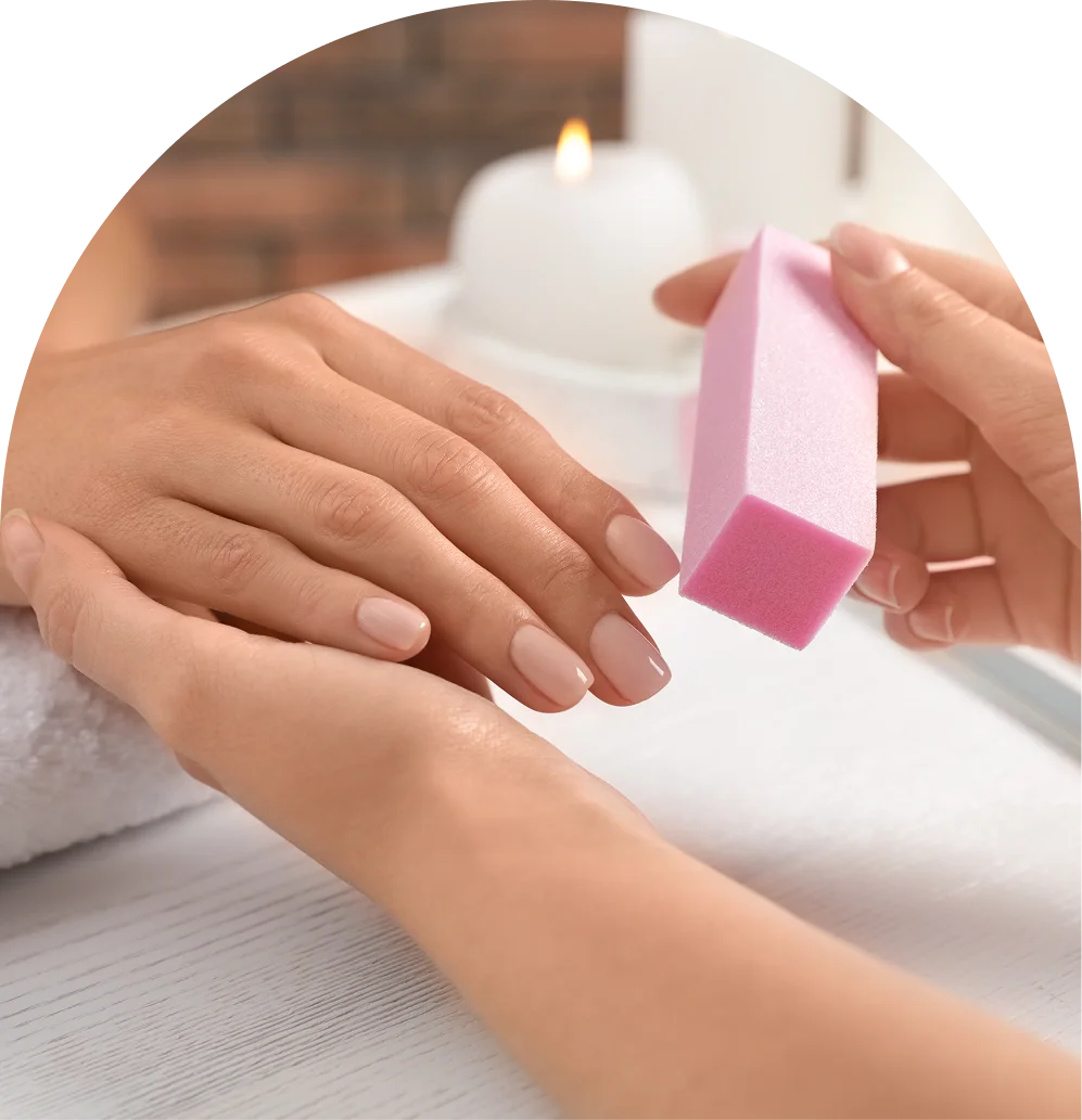 Manicure services at Marvelous Nails & Lashes
